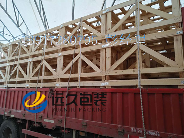 上海木箱厂实木木箱熏蒸 花格实木木箱